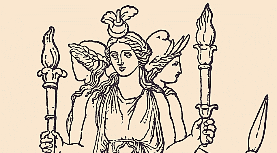 Mystische Hekate – 3-gestaltige Göttin der Transformation und des Übergangs