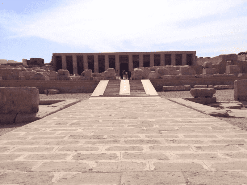 Besuch des Tempels von Abydos - Tanzreisen nach Ägypten